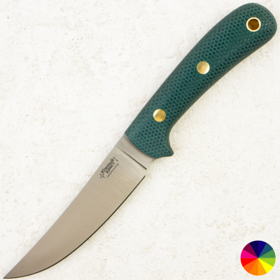 Нож Южный Крест Фил, VG-10, Micarta Emerald, Насечка